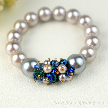 Pearls Strands Crystal Jewelery Crystal Bead Bracelets